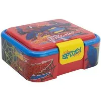 Stor Lunchbox Spiderman Kinder Brotdose – Lunchbox Pausenbox Schulbrotbox, (Einteilig), Brotzeitdose