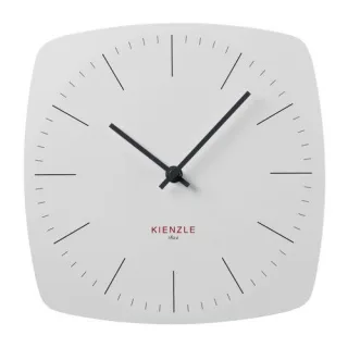 KIENZLE DCF Funk-Wanduhr Modern 24.8 cm weiß