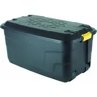 Kreher Auflagenbox Transportbox/Rollbox mit Räder, 75 Liter