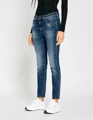 GANG Damen 30 YEARS COLLECTION 94LAYLA - superskinny fit Jeans 30used night wash