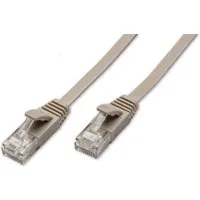 CAPTIVA Kabel Patchkabel CAT 6a Kabel für Netzwerk, LAN und Ethernet 2m grau Computer-Kabel