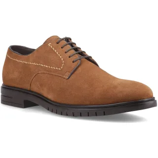 Hush Puppies Sterling Wildleder Herren Tan Standard Schnürschuhe