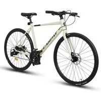 CARPAT SPORT Cityrad 28 Zoll Fahrrad für Herren Damen, 24 Gang L-TWOO A3 Schaltwerk, Kettenschaltung, Citybike Fahrrad Bike