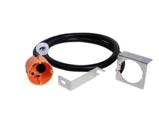 MEPA nextVIT WC Rohbauset Stützklappgriff E-Taster, 548016 548016