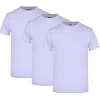 James & Nicholson T-Shirt 3er Pack Komfort-T-Shirt aus strapazierfähigem Single Jersey JN002 (Spar-Set, 3er-Pack) Hochwertiges T-Shirt in sehr großer Farbauswahl