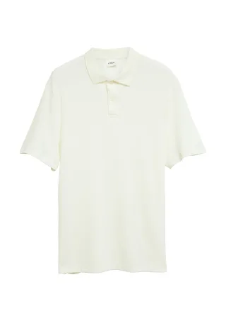 s.Oliver - Polo-Shirt creme - Gr. - M