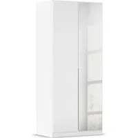 OTTO home Drehtürenschrank Kleiderschrank Schrank Garderobe AGORDO mit Dekor- oder Hochglanzfront (in zwei Griff-Farben, Breiten 91-405 cm) durchdachte Innenausstattung, in 8 Breiten und 2 Höhen MADE IN GERMANY