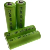TRANGO Solarakkus Mignon 4er Pack 1000-AA Akku NI-MH AA 600mAh 1.2 V für Solar - Lampen - Leuchten - wiederaufladbar 600 mAh (1,2 V)