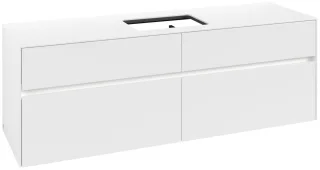 Villeroy & Boch Waschtischunterschrank Collaro C120B0 1600x548x500mm mit Beleuchtung White Matt C120B0MS