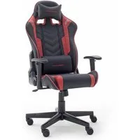 MCA living Gaming Chair Gamingstuhl DX RACER rot schwarz Schreibtischstuhl (1 St)