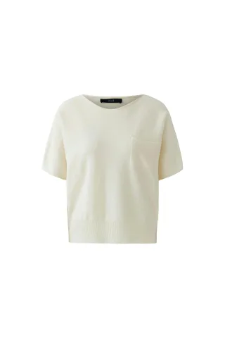 Oui - Pullover eggnog - Gr. - 38