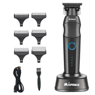 MARSKE MS-5074 Professional Electric Hair Clipper 5W 7500RPM 1800mAh USB Rechargeable Cordless Mens Beard Trimmer Stainl