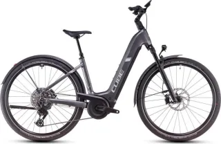 Cube Nuride Hybrid SLT Allroad 800 Wh E-Bike Easy Entry 28" graphite'n'fossil 50 cm | Dienstrad-Leasing möglich