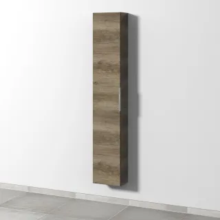 Sanipa 3way Hochschrank mit 1 Tür, Eiche-Nebraska UM16037