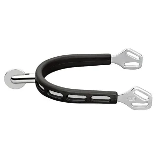 Sporen HSP Ultra Fit Extra Grip,25/30mm Balkenhol Schlaufe, abgerundetes Ende