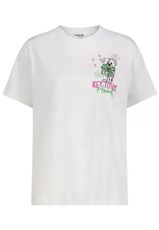 Authentic Style - RE9CIFQtU2hpcnQgUHJpbnQg white - Gr. - L