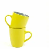 Michelino Glas 2-teiliges Kaffeebecher-Set – 300ml pro Becher, 2-tlg.