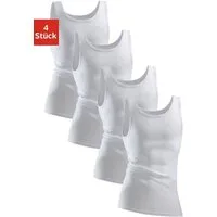 Clipper Unterhemd (4-St) aus Feinripp