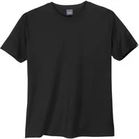 AHORN SPORTSWEAR Rundhalsshirt Ahorn Basic Rundhals T-Shirt schwarz Übergrößen