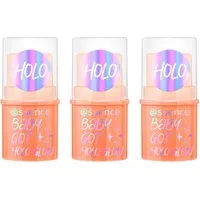 Essence Highlighter BABY GOT HOLO GLOW highlighter stick, 3-tlg., mit starkem Glanzeffekt