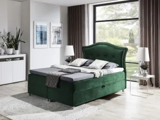 Boxspringbett Schlafzimmerbett BEDRAN 100x200cm in div. Farbvarianten
