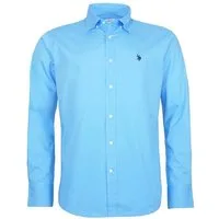 U.S. Polo Assn. Langarmhemd Hemd Popeline Longsleeve Shirt (1-tlg)