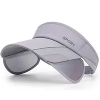 Zaewry Sonnenhut Sommer-Sonnenhut – Verstellbare Golfkappe für Damen mit einziehbarem Schirm, UV-Schutz, Strand-/Tennis-Sporthut
