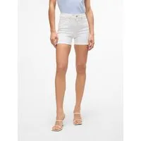 Vero Moda Jeansshorts VMLUNA MR FOLD SHORTS MIX GA NOOS mit Umschlagsaum