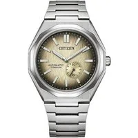 Citizen Automatikuhr Super Titanium Zenshin 60 NK5020-58P, Armbanduhr, Herren, Mechanische Uhr, Titan, analog, dezentrale Sekunde