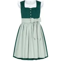 Nübler Dirndl Kinderdirndl Fabia in Tanne-Mint von Nübler - Rocklänge knielang