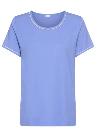 LASCANA - LASCANA LAS T-Shirt blue - Gr. - 44/46