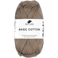 Pro Lana Pro Lana BASIC COTTON Baumwollgarn 50 g Häkelwolle, 125 m (Perfektes Baumwoll-Garn für leichte Pullover, Mützen und Accessoires), 50 g