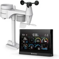 BRESSER BRESSER Premium Komfort 5-in-1-Profi-Wetterstation Wetterstation