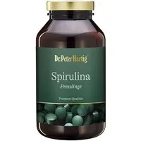 Dr. Peter Hartig Spirulina Premium, Mikroalgenpulver, Nährstoffe, Superfood, vegan, Presslinge, 720 Presslinge, à 144 g, Spirulina Premium 720 Presslinge Mikroalgenpulver Magnesium Calcium