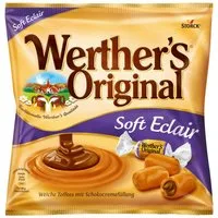 Werther's Süßigkeit, Werthers Original Soft Eclair extra weiche Sahnetoffees 180g