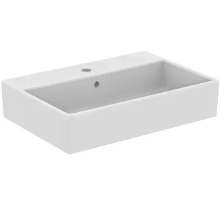 Ideal Standard Aufsatzwaschtisch i.life B 1Hl. mit Ül. 605x420x150mm Weiß, T573601 T573601