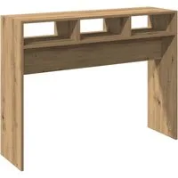vidaXL Beistelltisch Konsolentisch Artisan-Eiche 105x30x80 cm Holzwerkstoff (1-St)