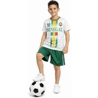 Fashion Boy Fußballtrikot Fussball Fan Set SENEGALTrikot + Shorts, JS297e (Set)