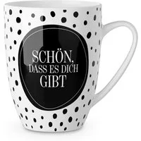 La Vida Tasse Kaffeetasse Teetasse Tasse Becher für dich 250ml la vida "Schön, Material: Porzellan