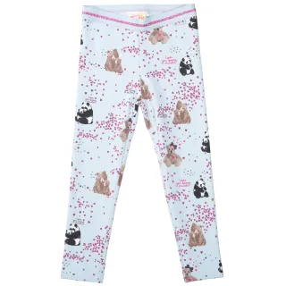 JETTE by STACCATO - Leggings air blue aop - Gr. - 122
