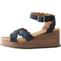 Next Forever Comfort® Leder-Keilschuhe mit Korksohle Keilsandalette (1-tlg)