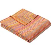 Wohndecke Jacquard Rio, IBENA, 140 x 200 cm (B x L), aus zertifizierter Bio-Baumwolle, Kuscheldecke