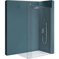 Mai & Mai Duschwand Duschabtrennung für Dusche Duschkabine Walk in Dusche ESG Nano