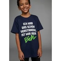 KIDSWORLD T-Shirt ICH HAB DAS SCHON VERSTANDEN... Kurzarm, Basic-Passform, bedruckt, Rundhalsausschnitt
