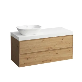 Laufen Waschtischunterschrank und Waschtisch-Platte LANI 495x1185x580 H4045721122671