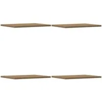 vidaXL Regal Regalböden 4 Stk. Artisan-Eiche 40x30x1,5 cm Holzwerkstoff, 4-tlg.