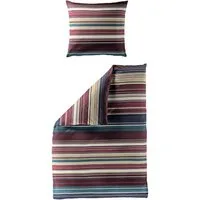 BIERBAUM Bettwäsche 4171, Mako-Satin, 2 teilig, Mako-Satin, 100 % Baumwolle, pflegeleicht