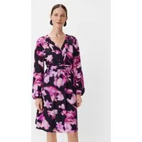 comma Minikleid Kleid Kurzes Kleid mit Allovermuster
