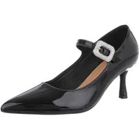 Ital-Design Damen Abendschuhe Elegant Schnürpumps (87118059) Pfennig-/Stilettoabsatz Schnür- & Riemchenpumps in Schwarz