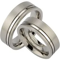 Trauringe123 Trauring Titan Hochzeitsringe Verlobungsringe Trauringe Partnerringe, JT23